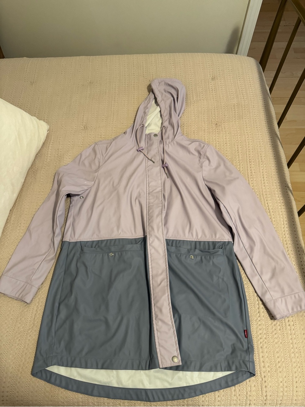 Levi's Two-Tone Rubberized Coat